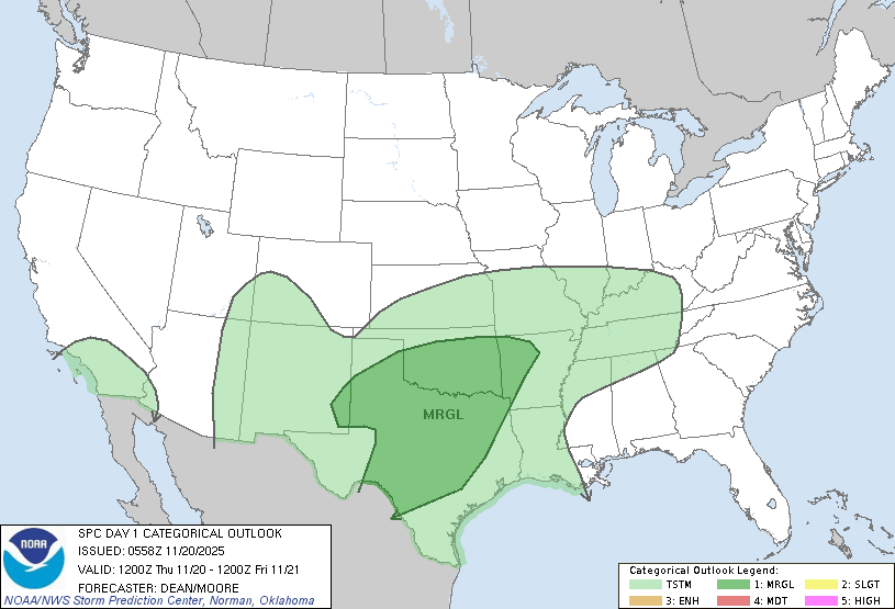 SPC Day 2 Probabilistic Outlook