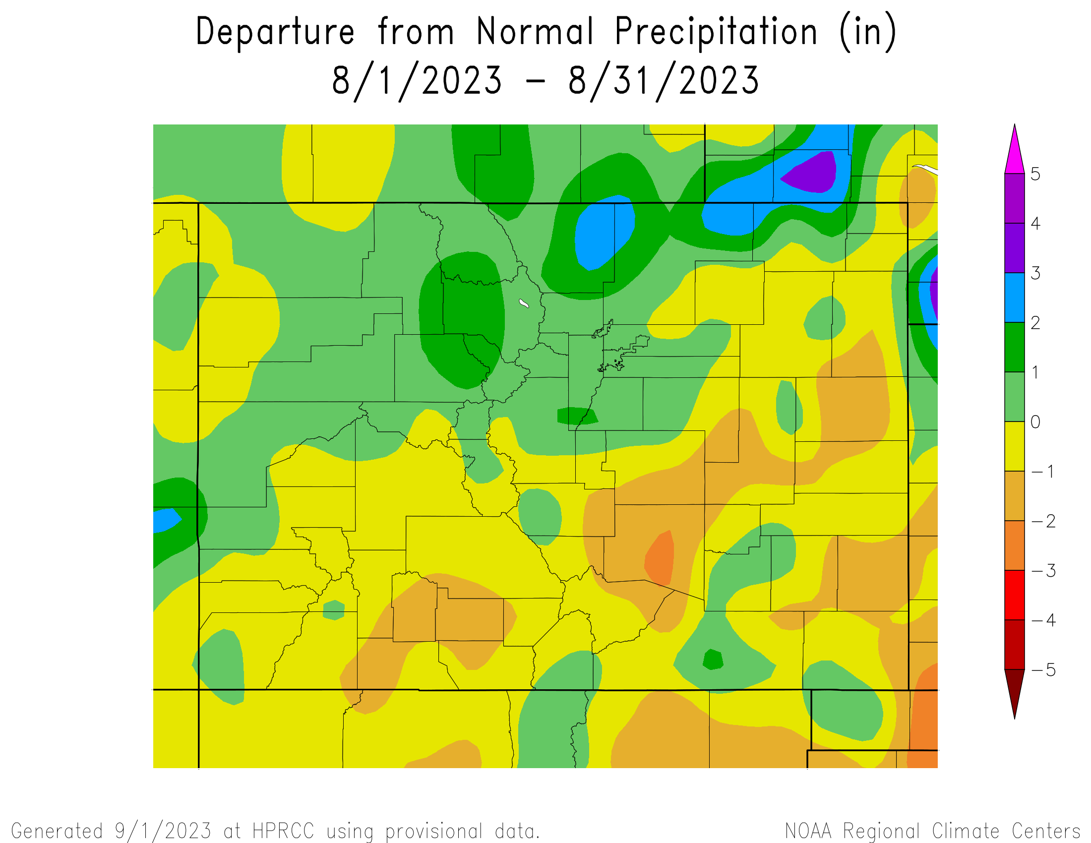 August Weather Review