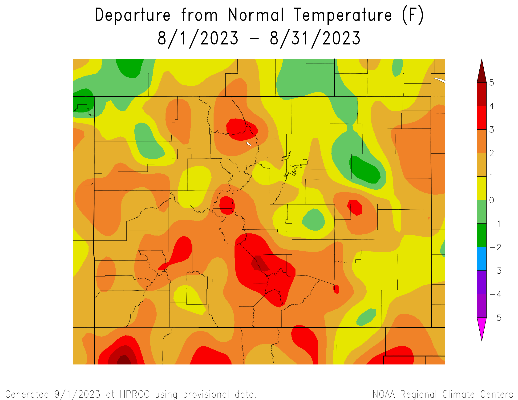 August Weather Review