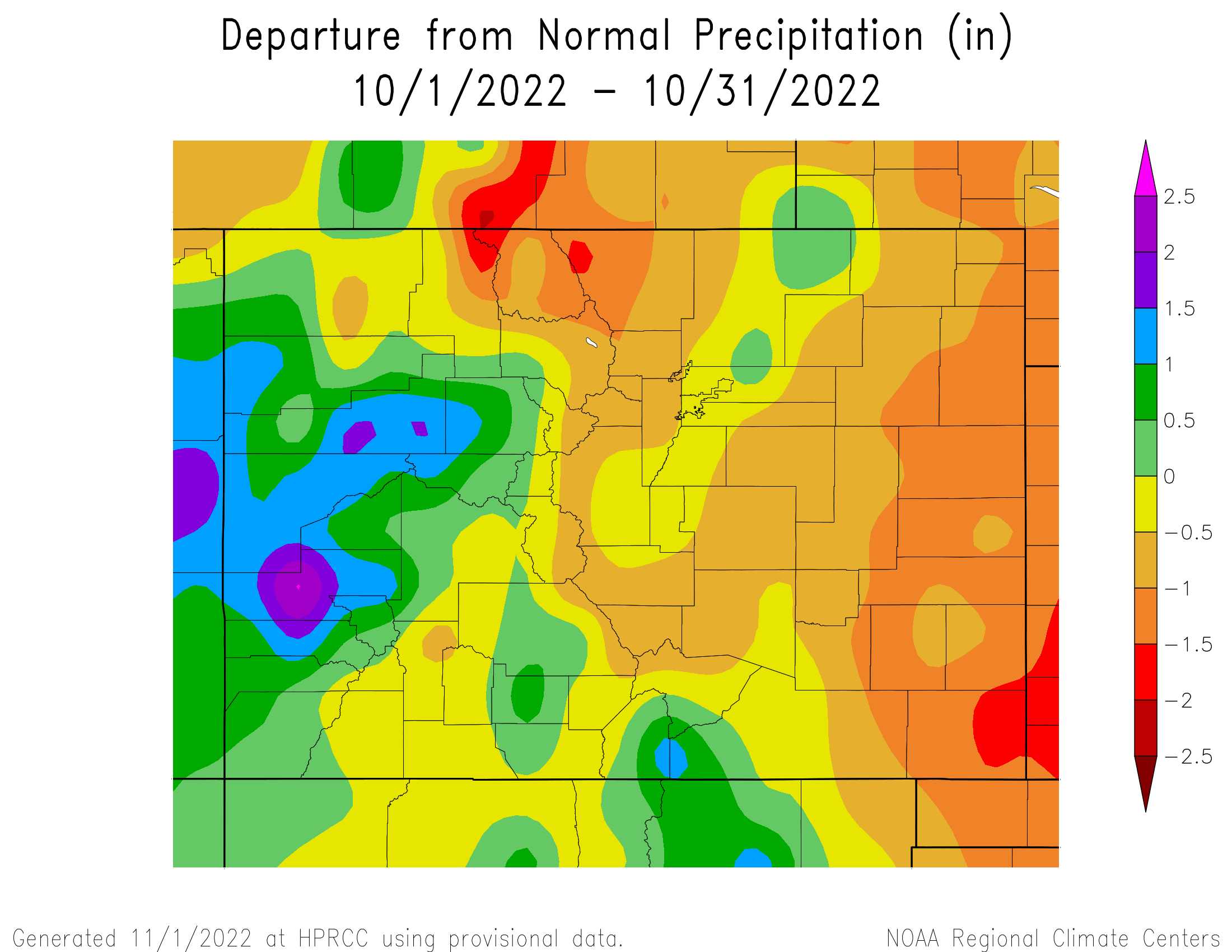 October Weather Review