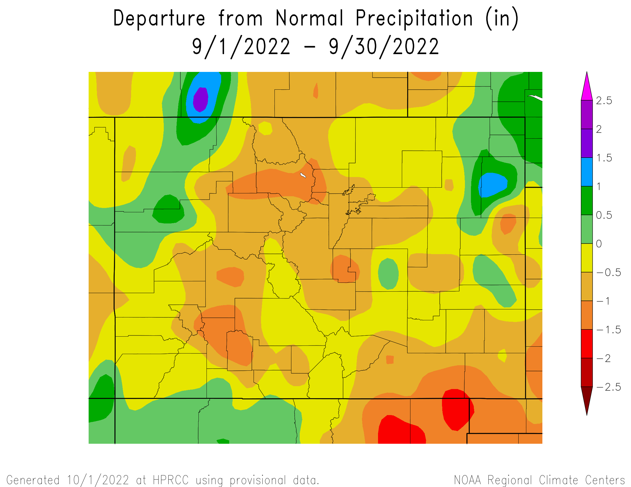 September Weather Review