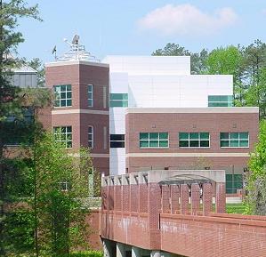 exterior view of NWS Raleigh forecast office building