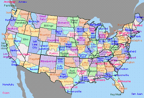 NWS offices around the country - click for details