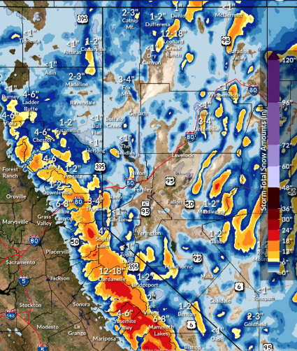 Experimental Winter Probability