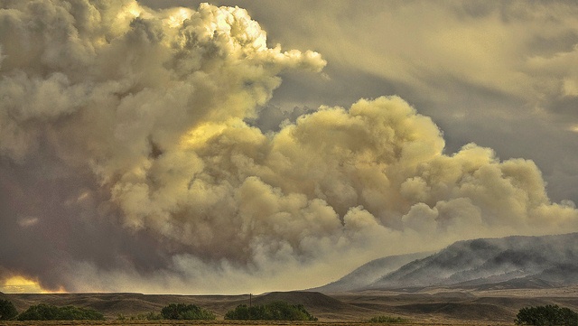 Sheep Herder Hill Wildfire, Casper - September, 2012