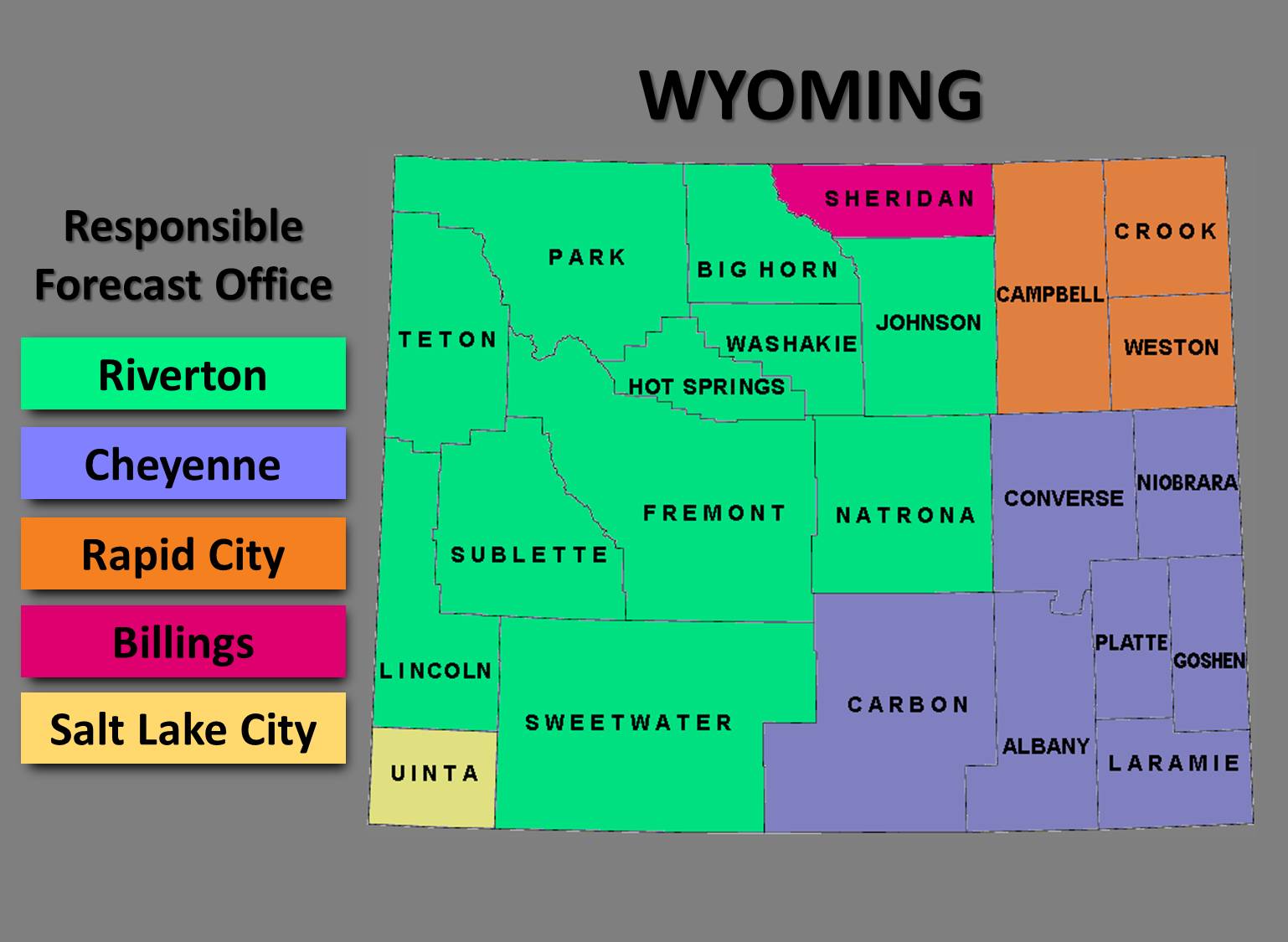 Wyoming NWS Offices