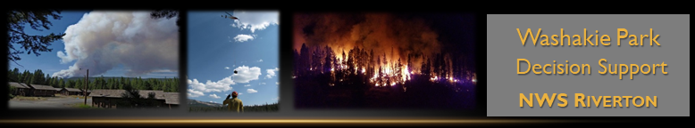 Washakie Park Wildfire Banner