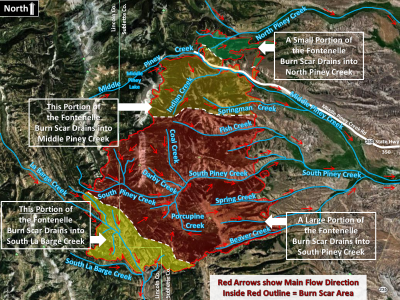 Fontenelle Burn Scar Map