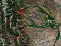 Overview of Fontenelle Lake Burn Scar General Location