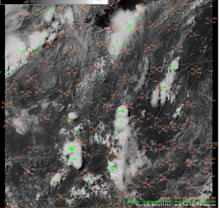 Visible Satellite Image