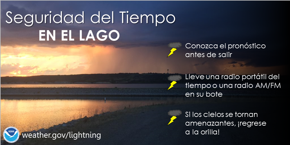 seguridad climática en un lago