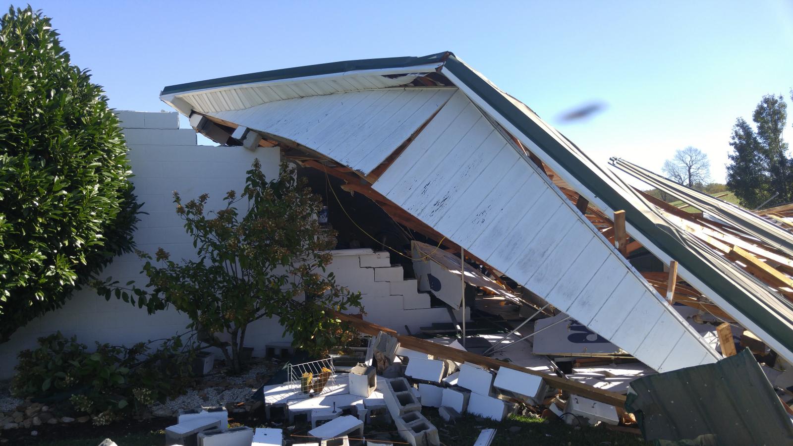 Depot Road Shop Roof