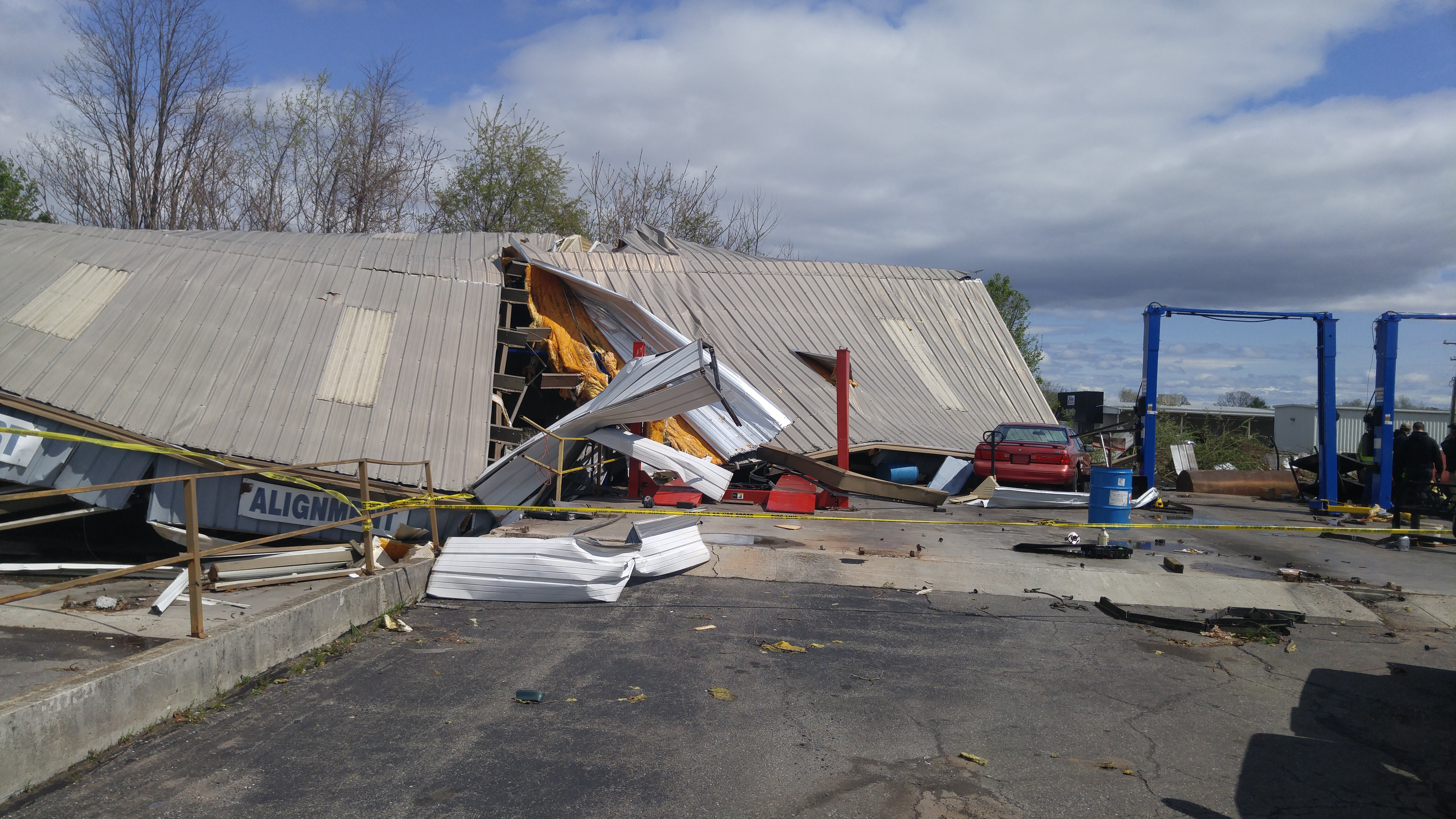 Damage photo