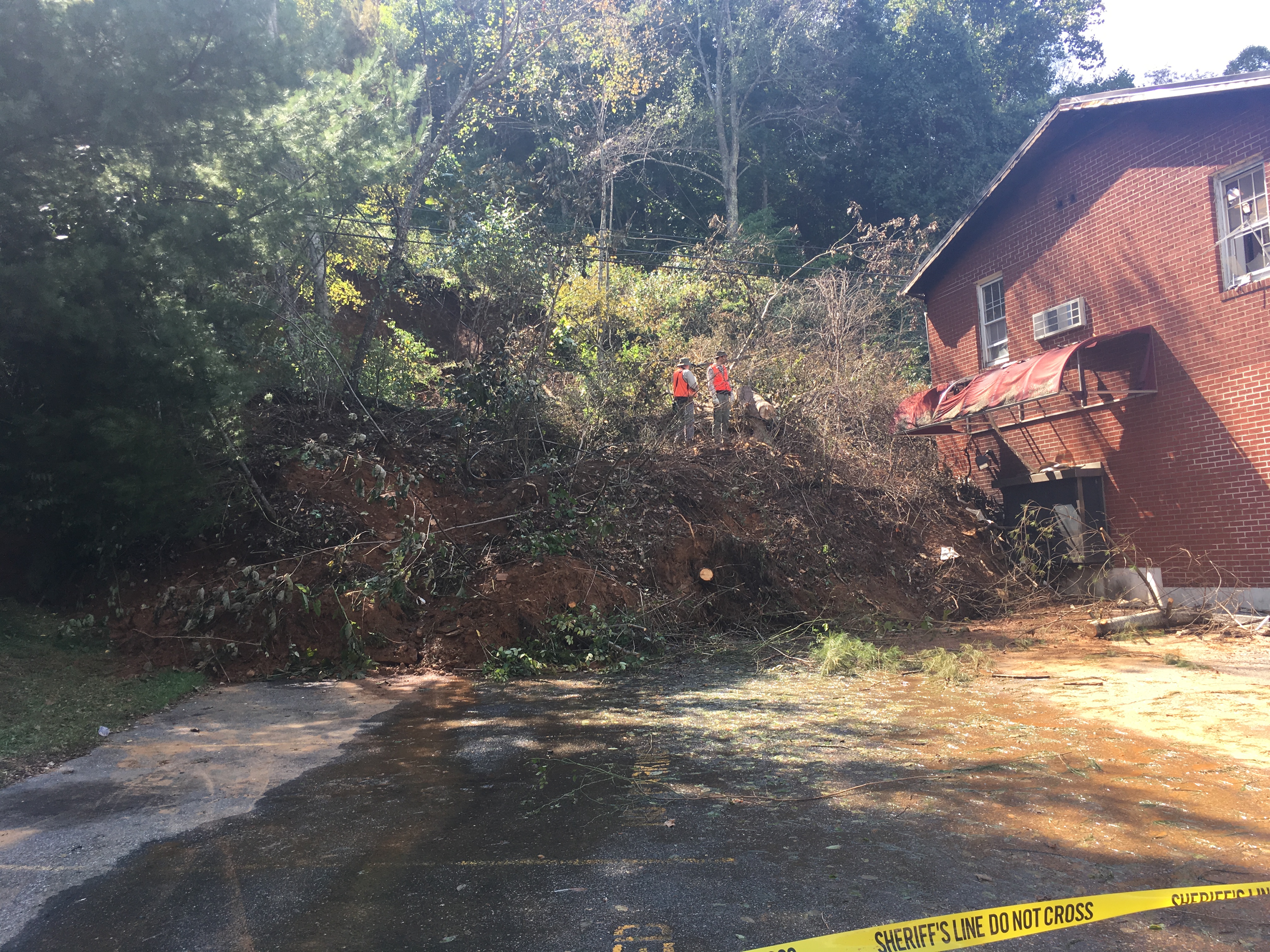 Warrensville, NC Landslide