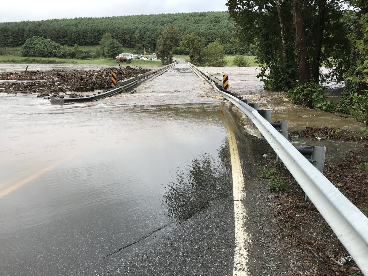 Route 606 in Fries, VA