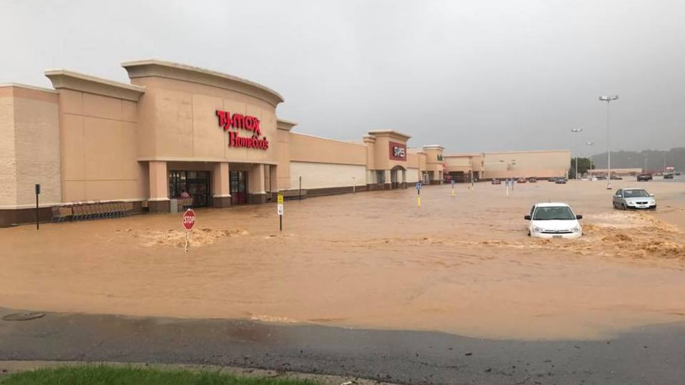 Tanglewood Mall Flooding