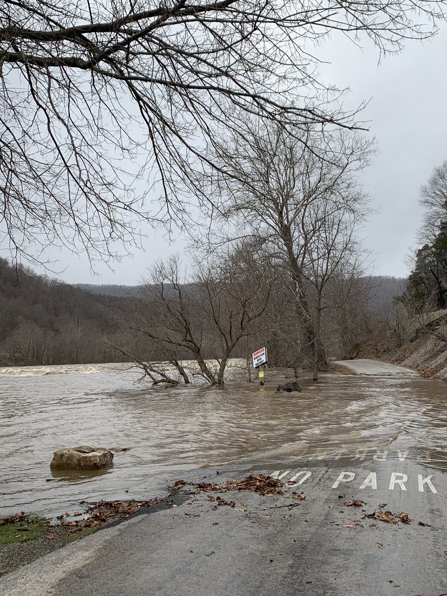 New River Flooding in Montgomery County, VA