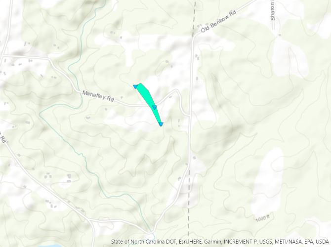 Track Map of Osbornville NC tornado
