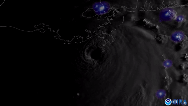 Powerful Hurricane Ida Approaches Louisiana