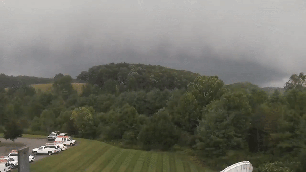 Video of Tornadic Storm near Merrimac