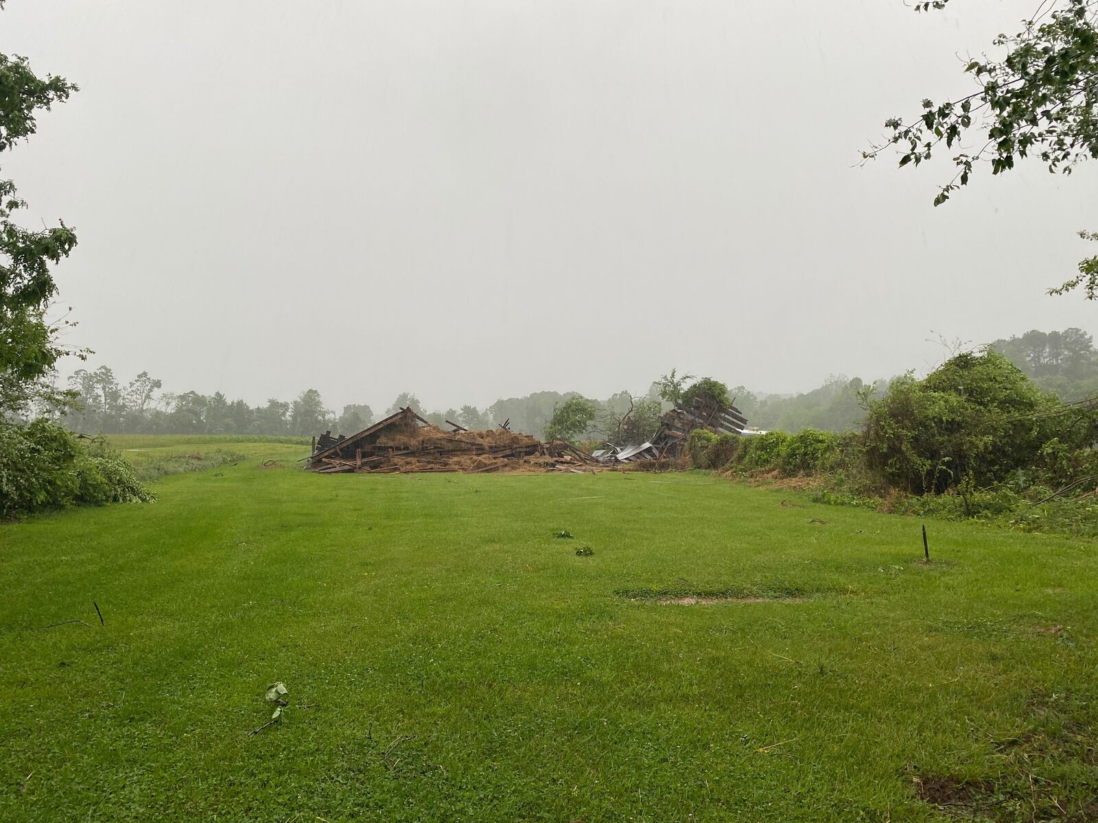 Bethany Church Road damage