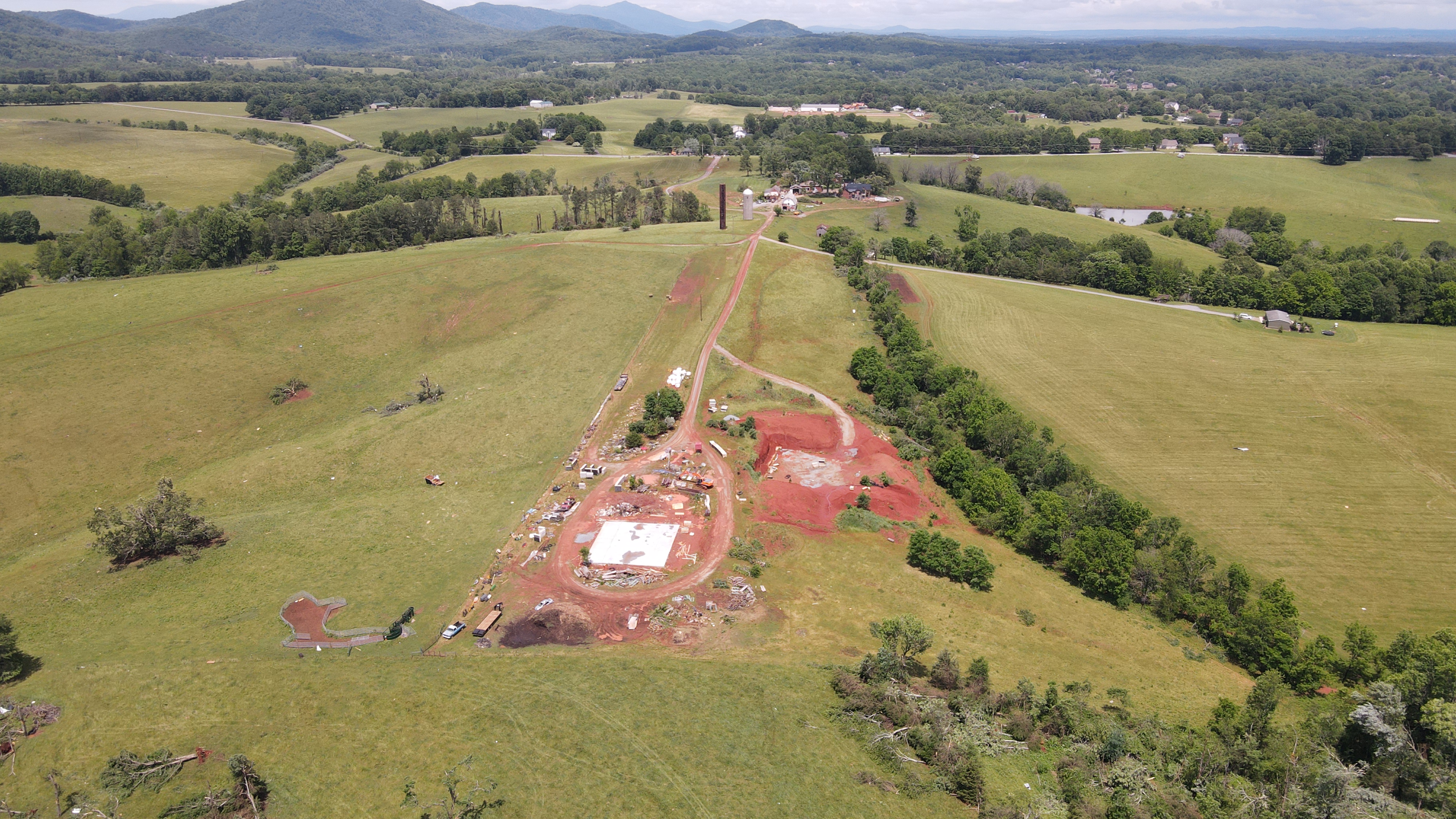 Drone Footage of Damage