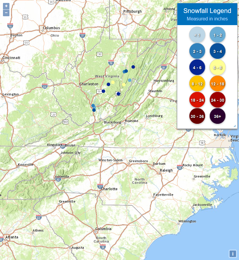 Latest snow report