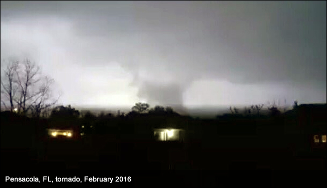Tornado, Pensacola, FL, 2016