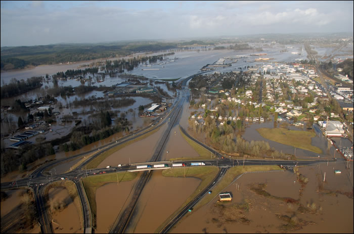 Cowlitz River November 6, 2006. Photo courtesy of Lewis County