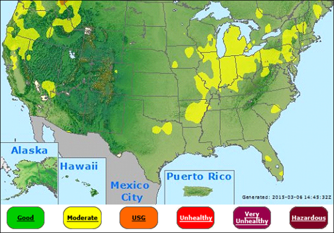 Air Quality Index (AQI)  Florida Department of Environmental Protection