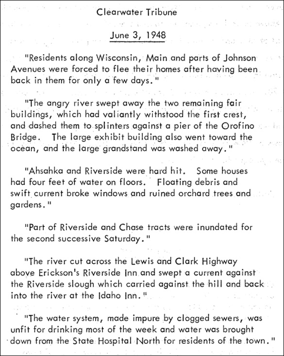 Vanport levee failure, May 30, 1948 (USACE)