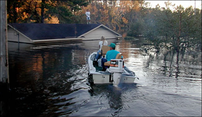 Flooding in North Carolina