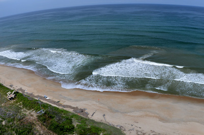 rip current photo, see caption below