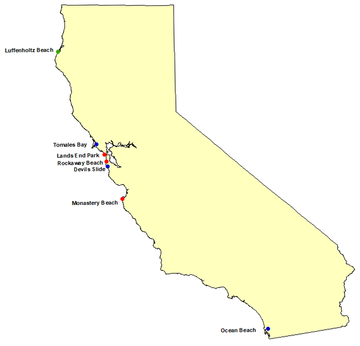 NWS California Surf Deaths in 2018, see list below
