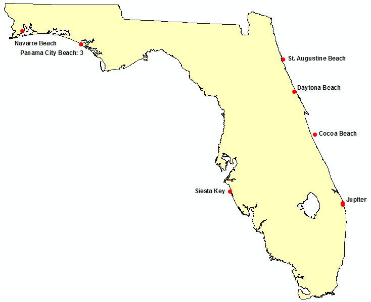 NWS Florida Surf Deaths in 2018