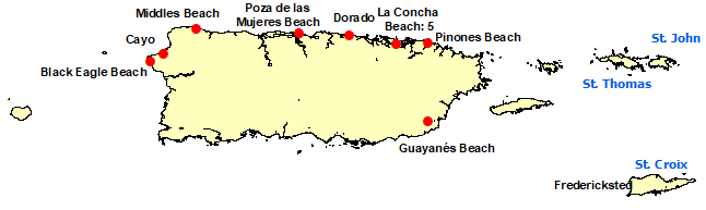 NWS Puerto Rico, USVI Surf Deaths 2020