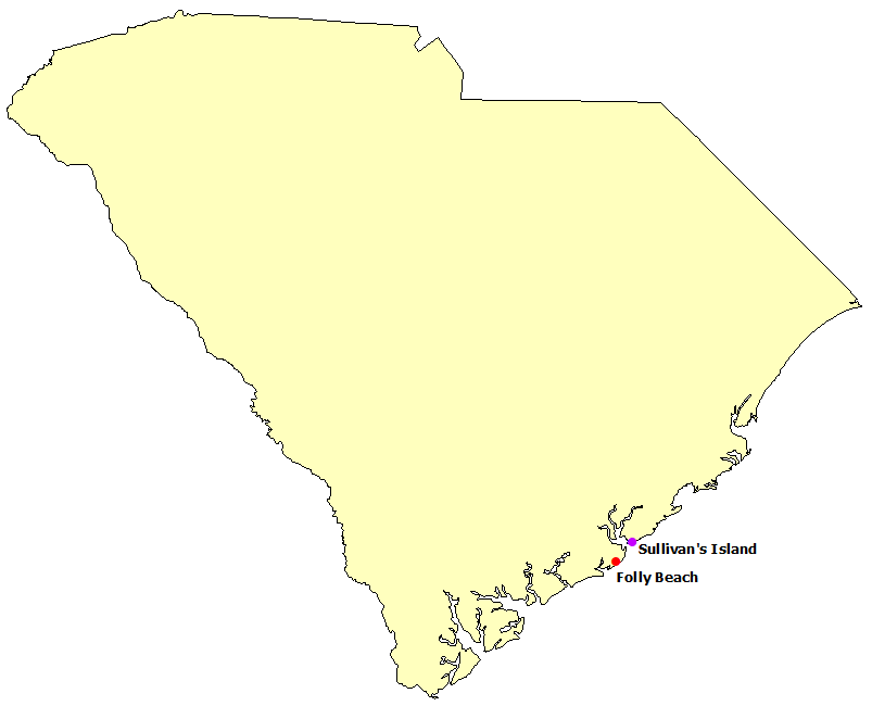 NWS South Carolina Surf Deaths in 2018