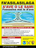 Samoan Rip Current safety sign