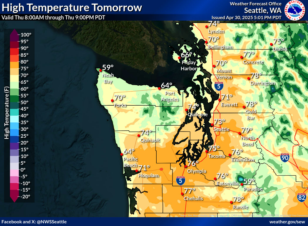 Local Forecast Graphics Webpage