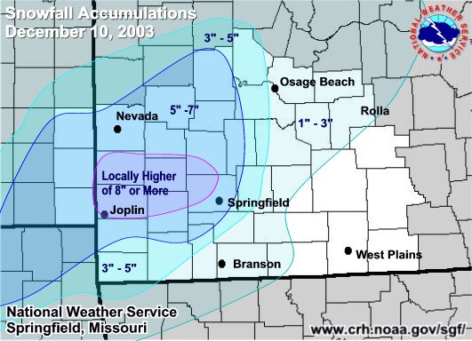 Snowfall Map