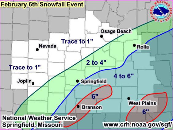 Snowfall Map