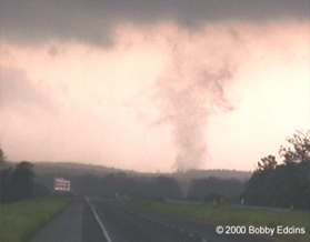 Satellite tornado from Storm 5