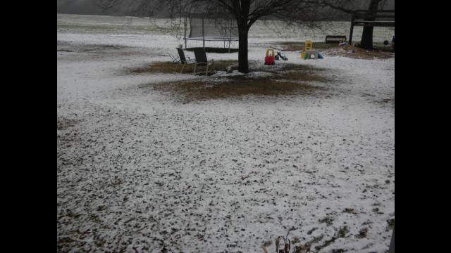 Snow in Appleby, TX