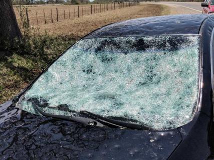 hail damage to a vehicle