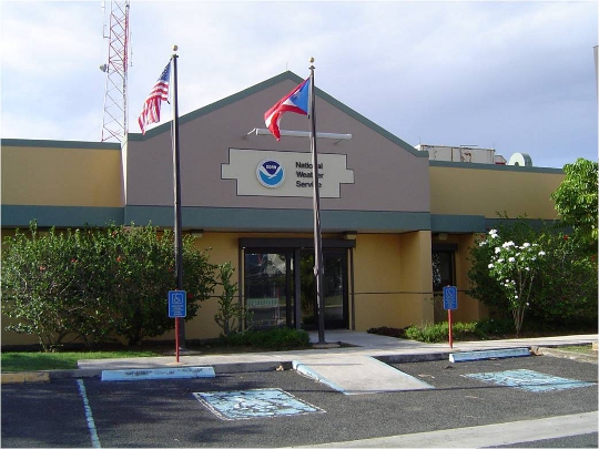 The San Juan WFO at the LMM International Airport.