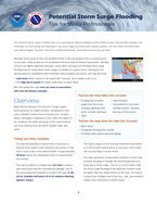 NHC Potential Storm Surge Flooding Brochure