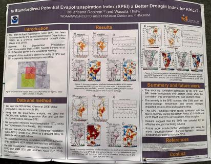 Is Standardized Potential Evapotranspiration Index (SPEI) a better drought index for Africa? by Miliaritiana Robjhon, Wassila Thiaw, NOAA Climate Prediction Center; Innovim LLC
