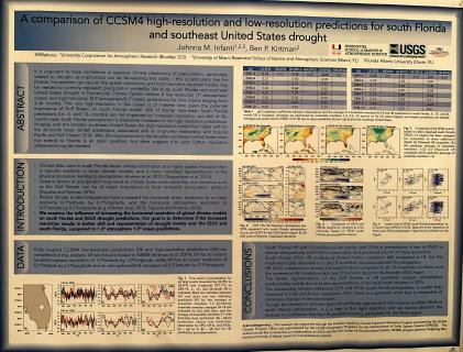 A comparison of CCSM4 high-resolution and low-resolution predictions for south Florida and southeast United States drought