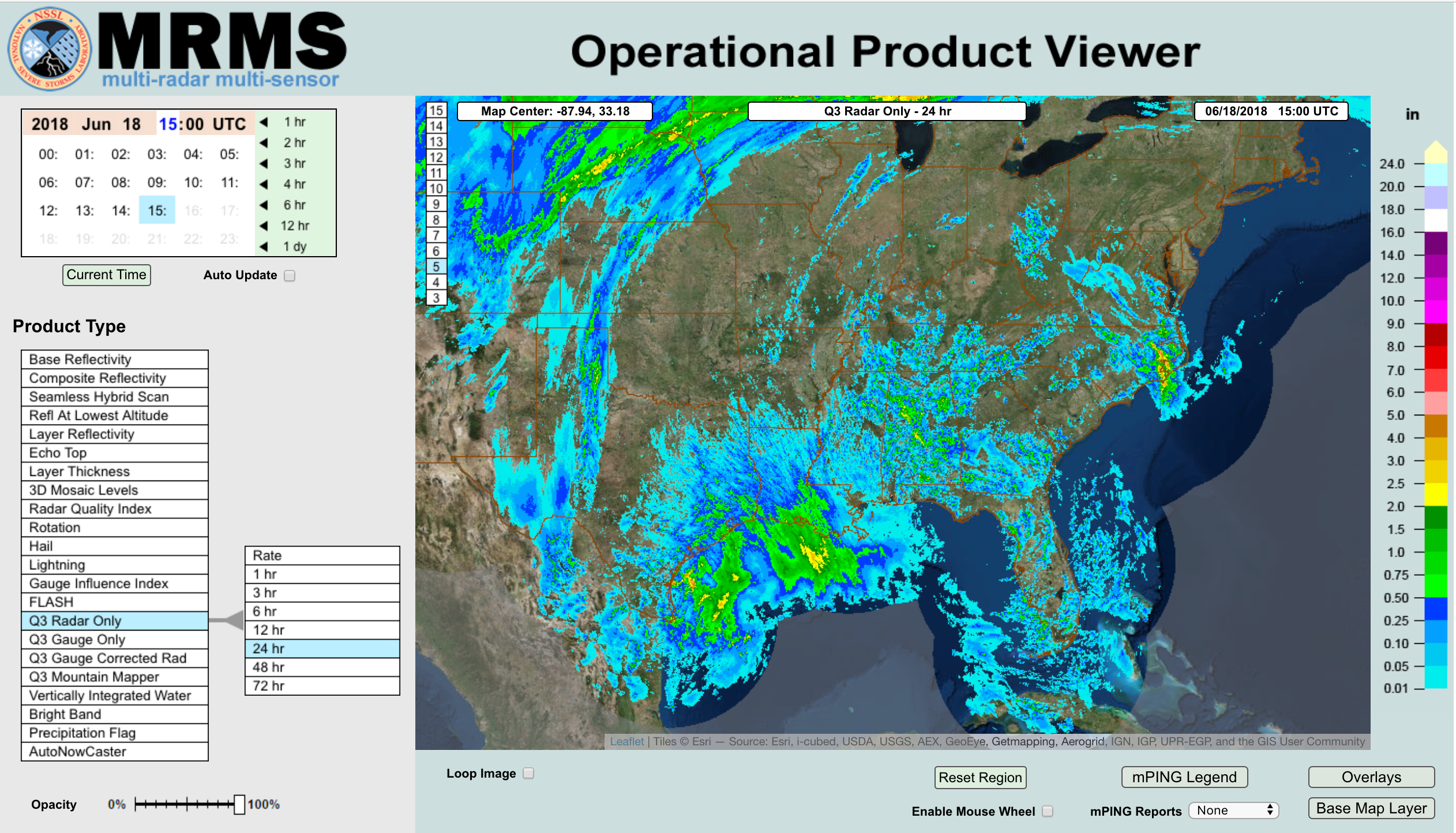 PRECIPITATION ANALYSES