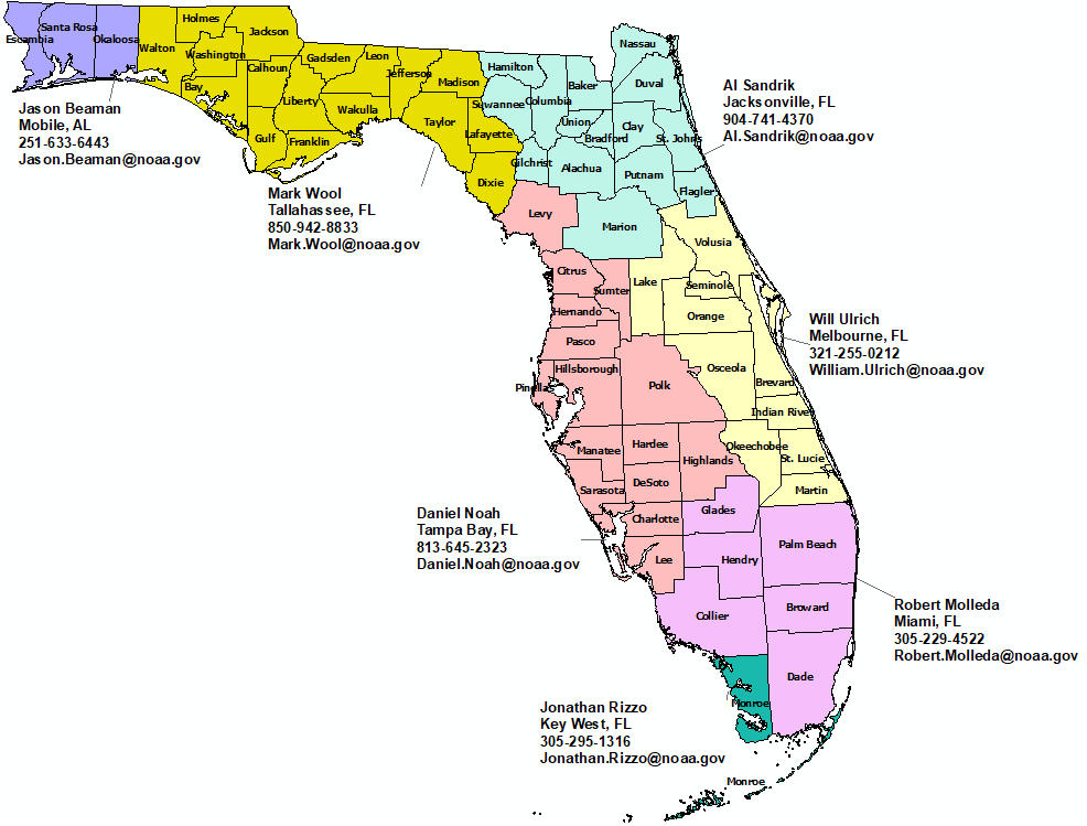 Florida NWS Contacts